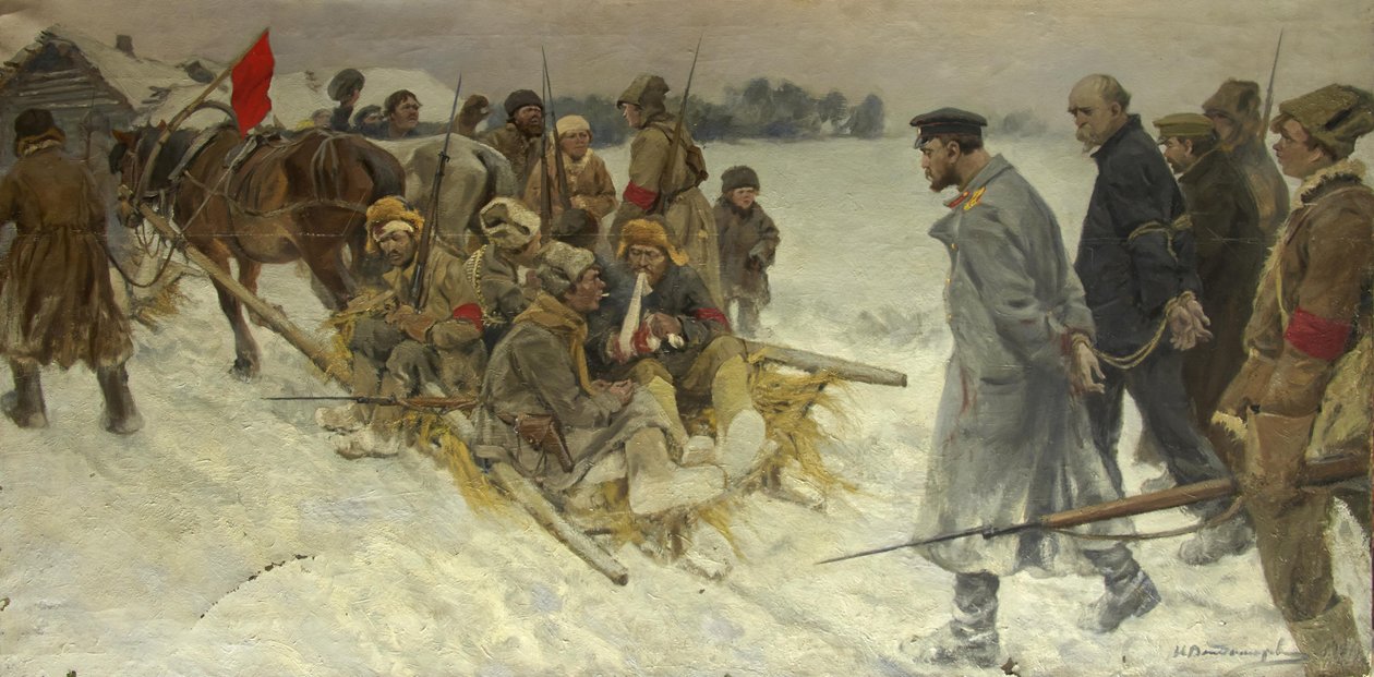 Captura a los Espías de la Guardia Blanca de Ivan Alexeyevich Vladimirov