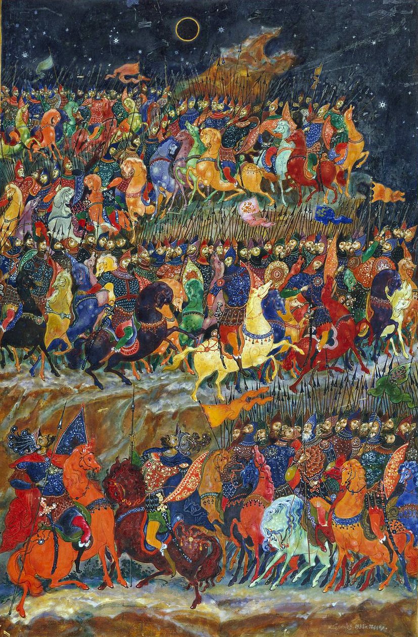 La campaña de Igor de Ivan Ivanovich Golikov