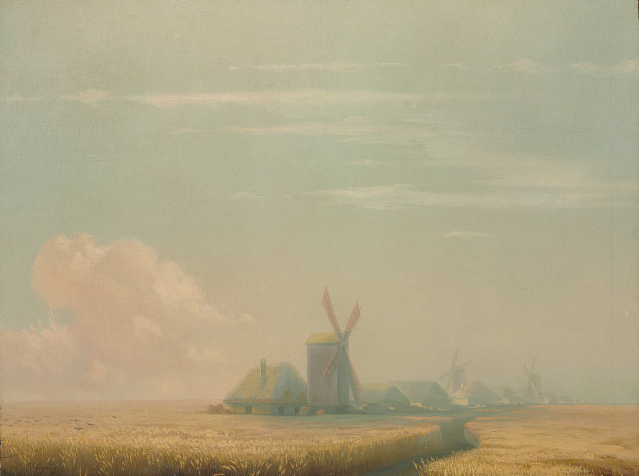 Cosecha ucraniana, 1857 de Ivan Konstantinovich Aivazovsky