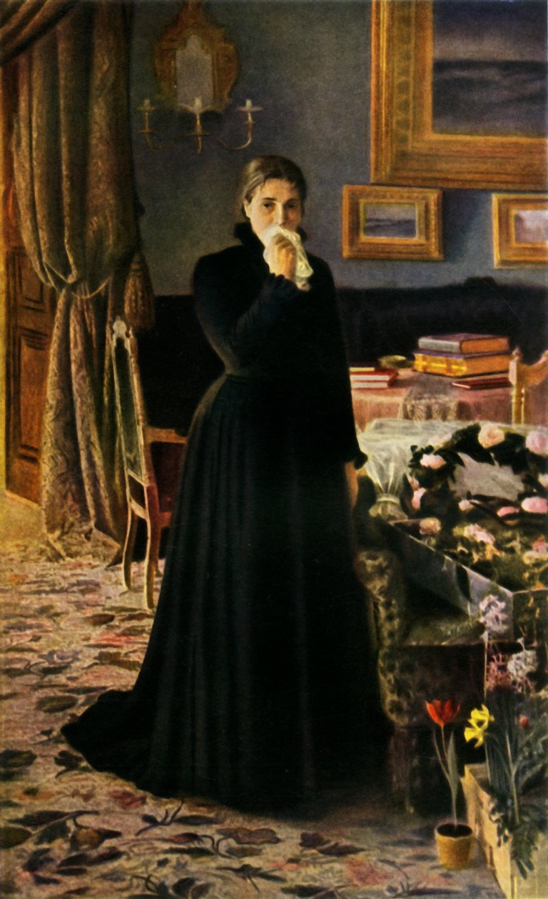 Dolor Inconsolable, 1884 de Ivan Kramskoy