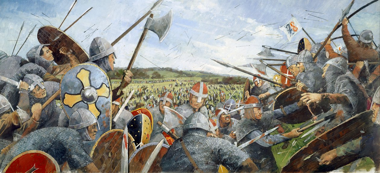 Batalla de Hastings, 1066, c. 1990-2010 de Ivan Lapper