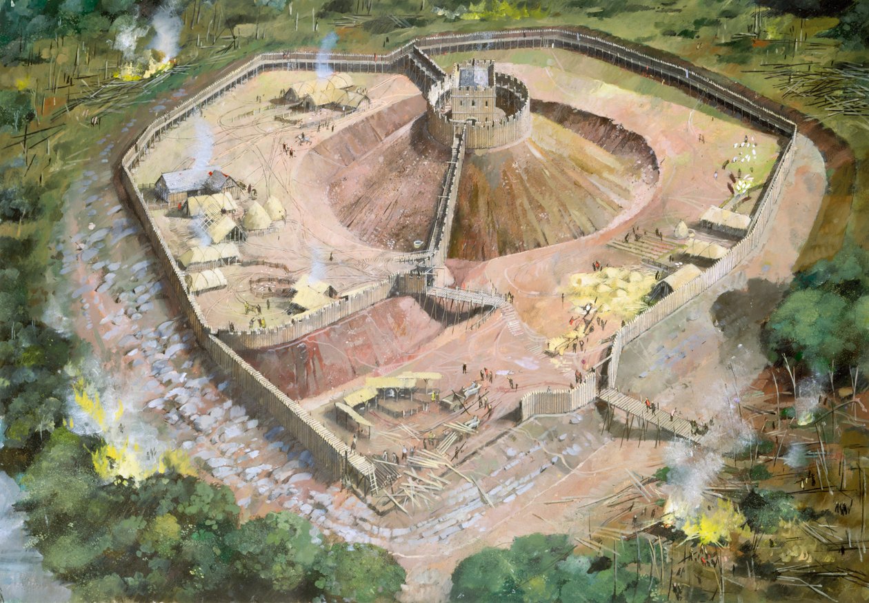 Castillo de Pickering de Ivan Lapper