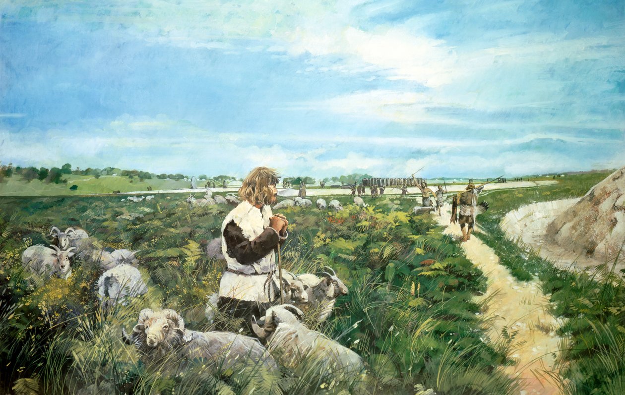Paisaje de Stonehenge de Ivan Lapper