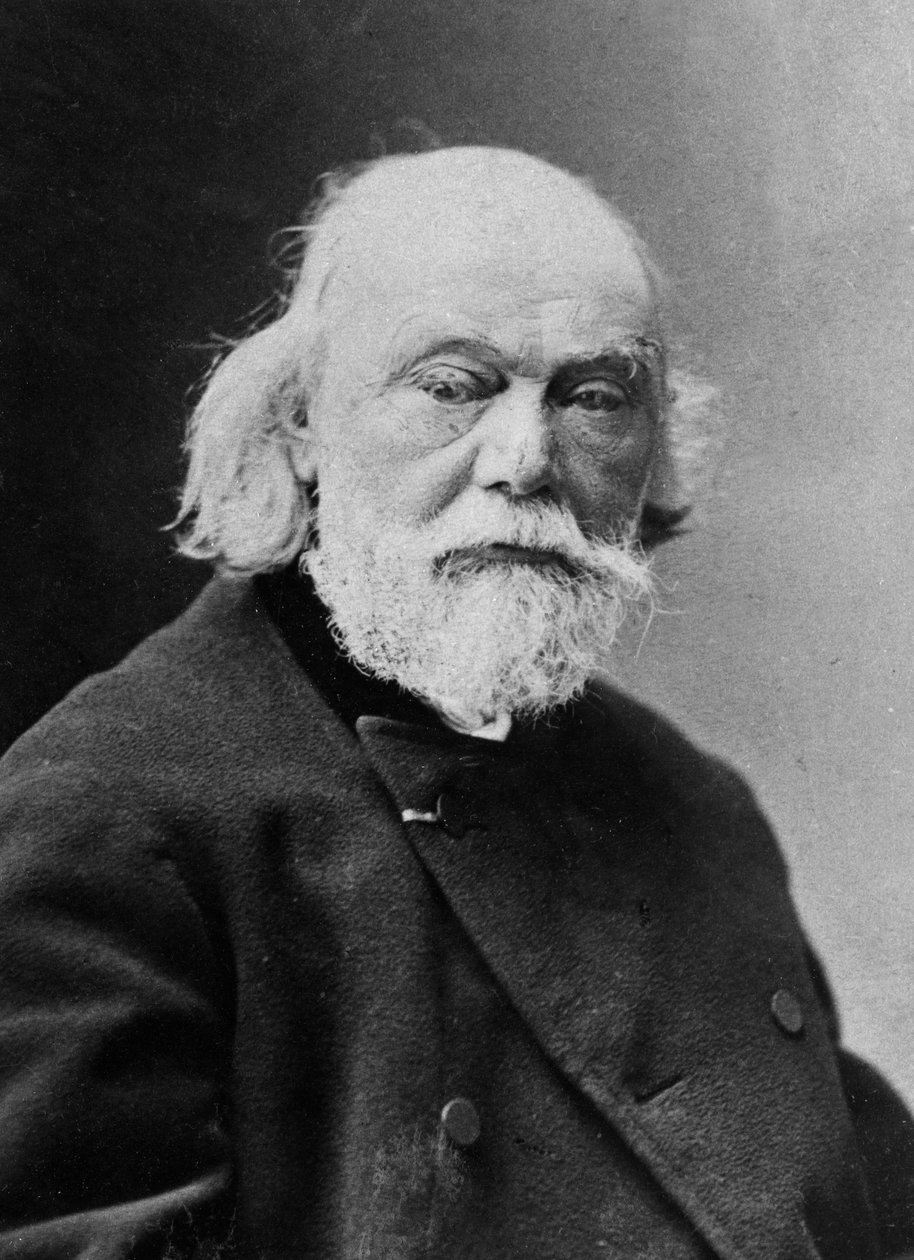 Retrato de Auguste Barthélemi Glaize, c.1890 de J. E. Tourtin