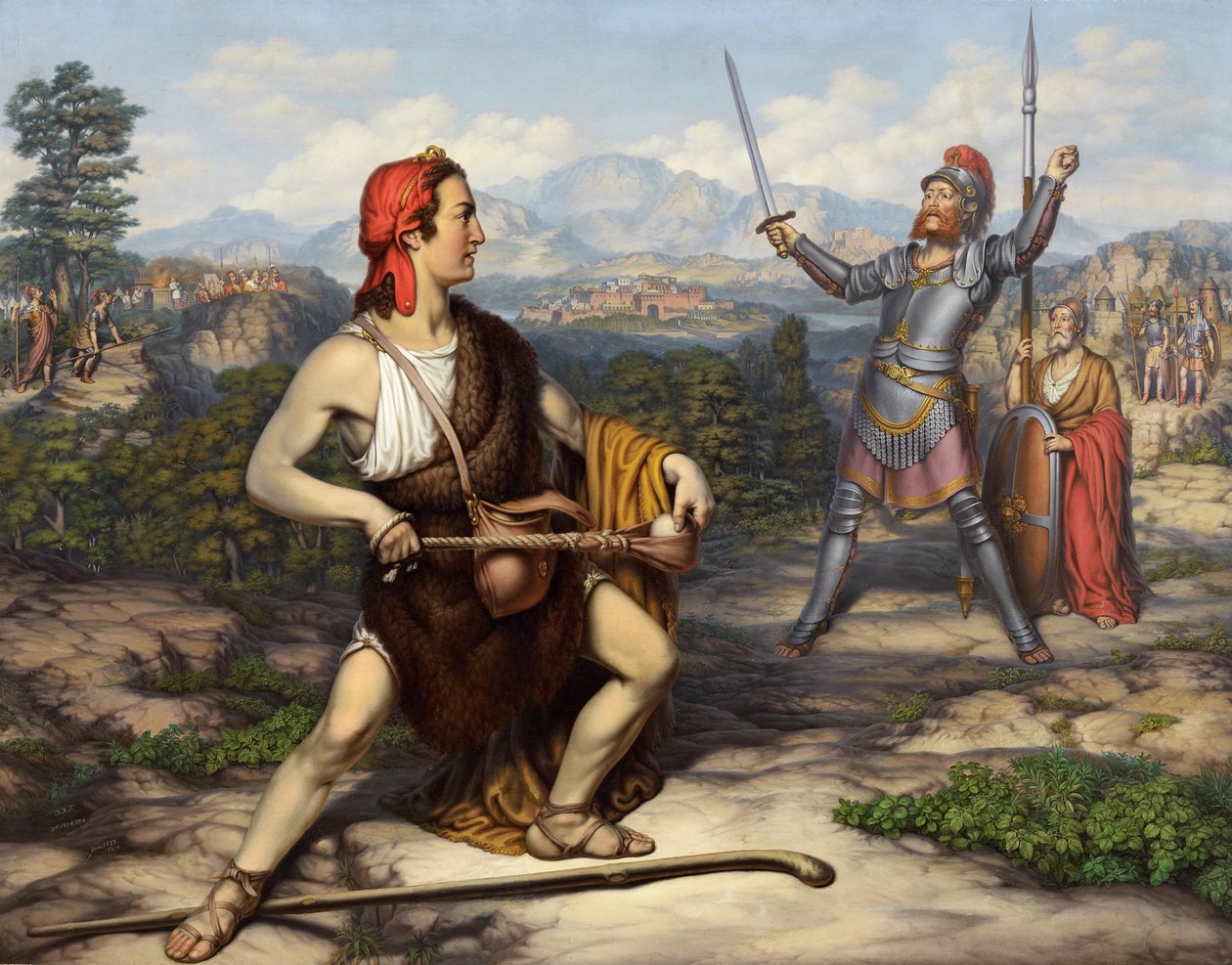 David y Goliat de J. J. Trube