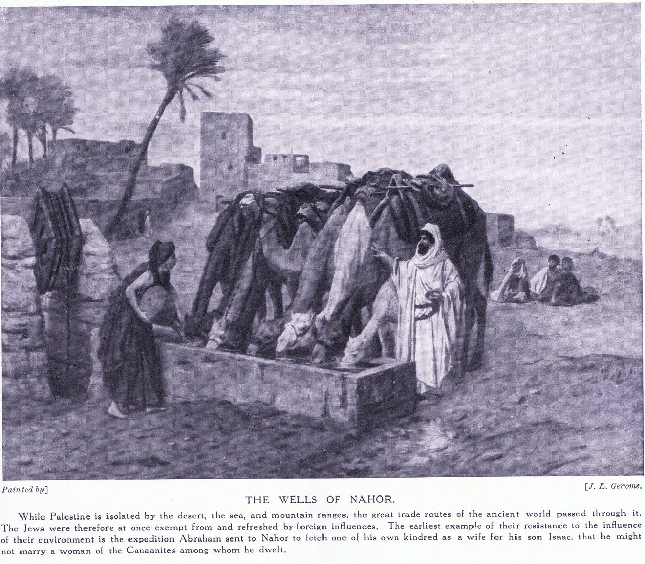Los pozos de Nahor de J. L. Jerome