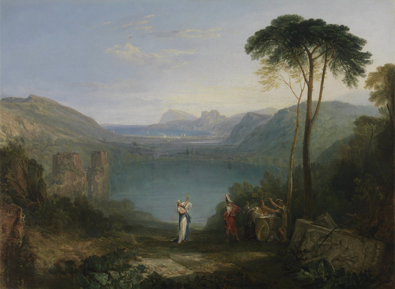 Eneas y la Sibila de Cumas de Joseph Mallord William Turner