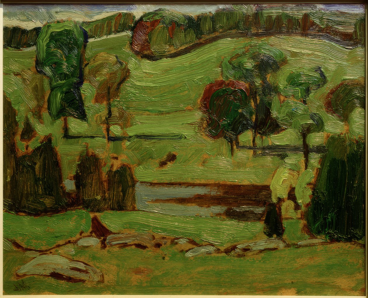 Moore Hill, río Gull de J.E.H. MacDonald