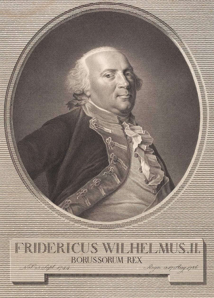 Friedrich Wilhelm II de J.F. Clemens