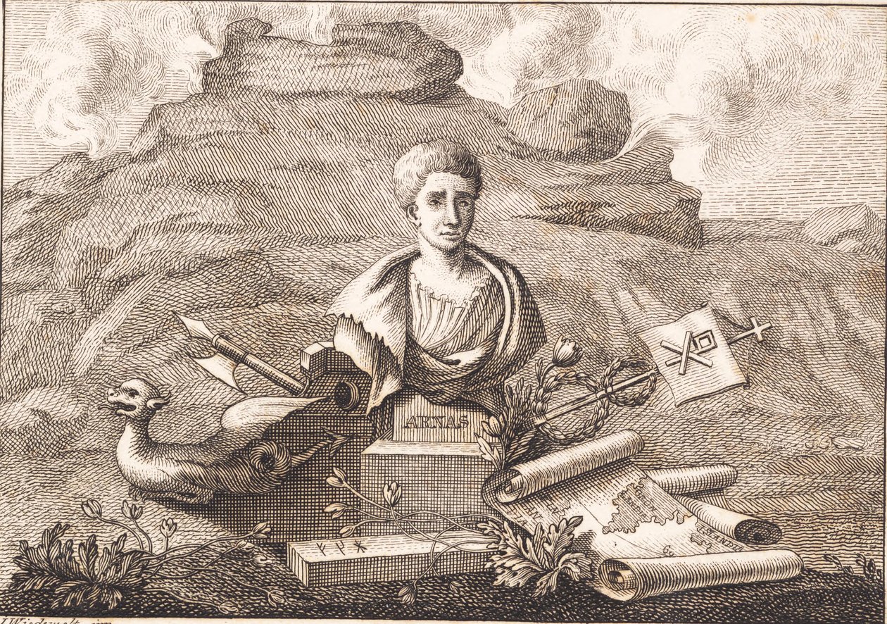 El coleccionista de manuscritos Arni Magnusson de J.F. Clemens