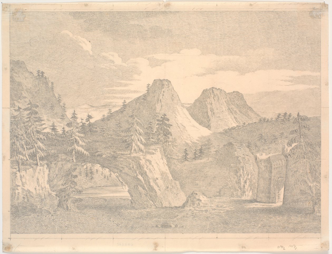 Bocetos de Chiparts para el ballet "Lagertha" de J.F. Clemens