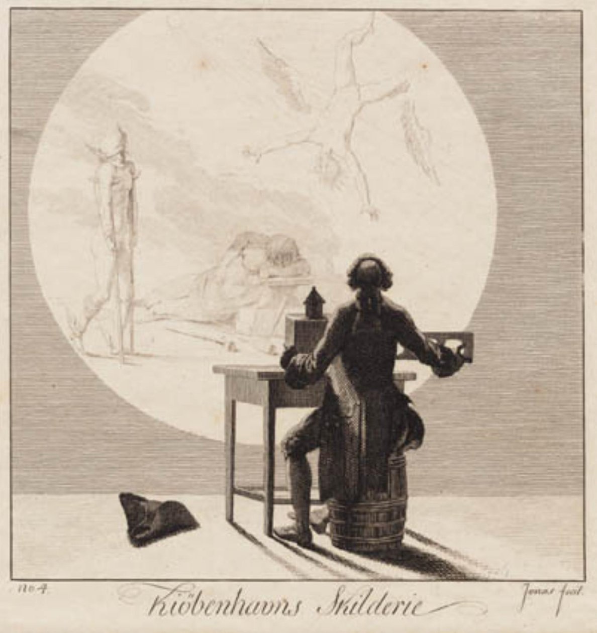 "Kiøbenhavns Skilderie", n.º 4 de J.F. Clemens