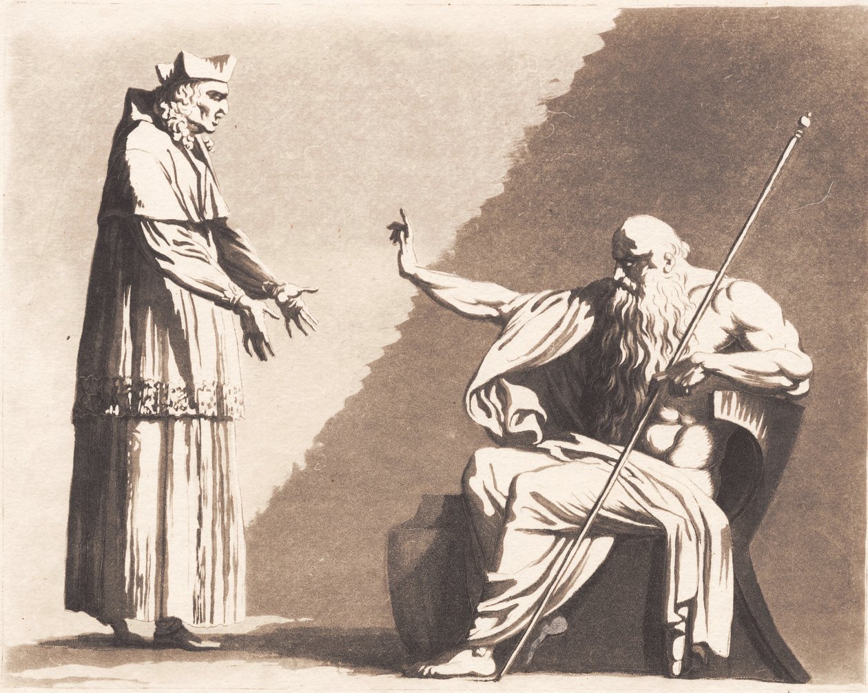 Richelieu ante Rhadamanthos de J.F. Clemens