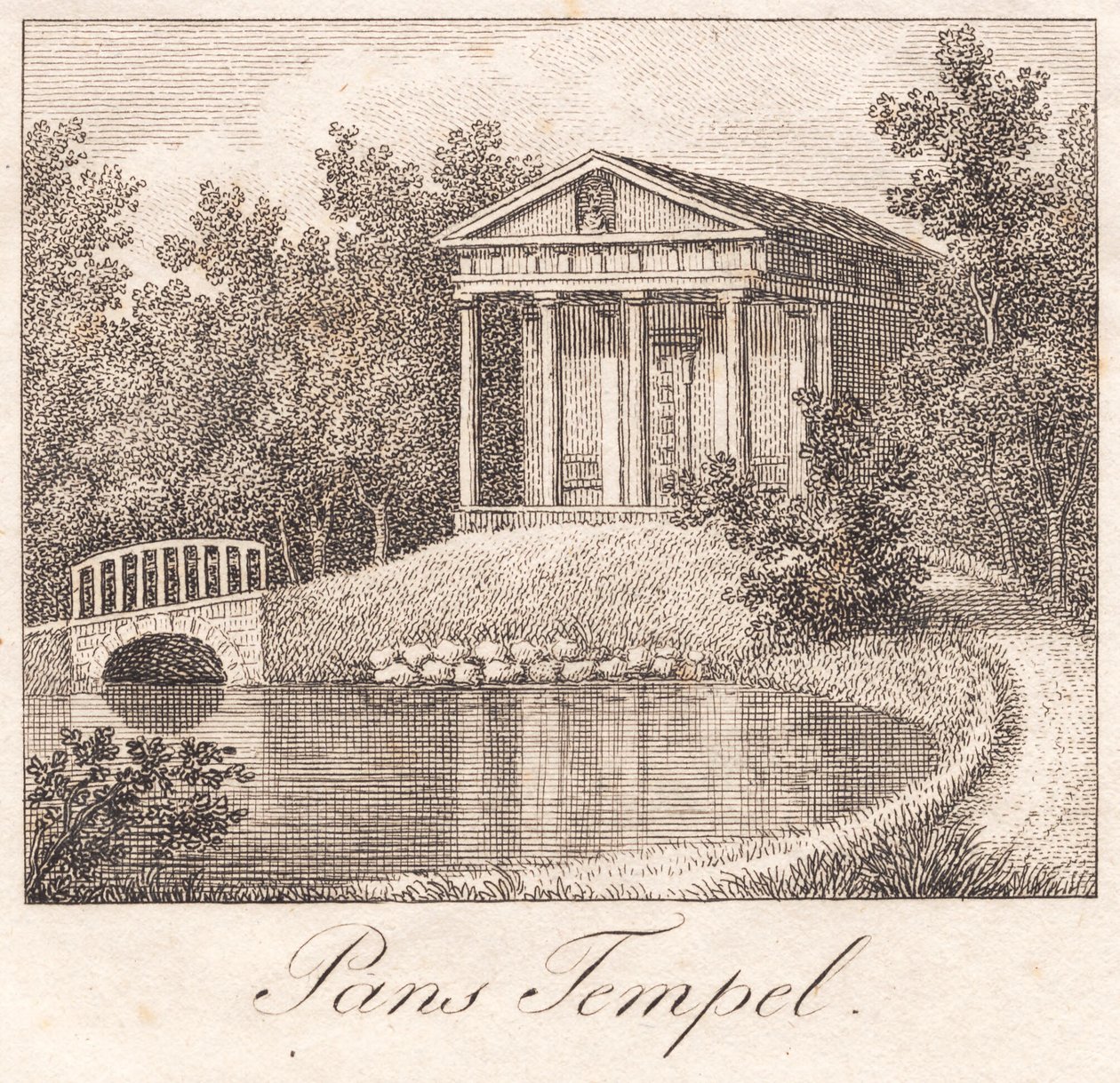 Jardín de Sanderumgaard de J.F. Clemens