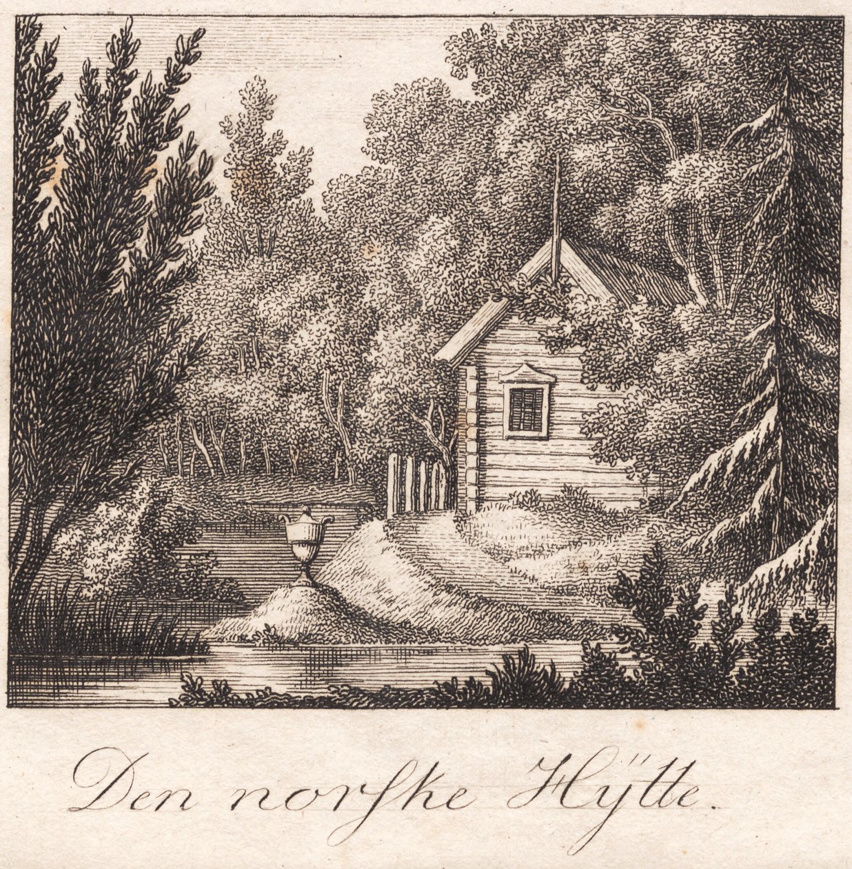 Jardín de Sanderumgaard de J.F. Clemens