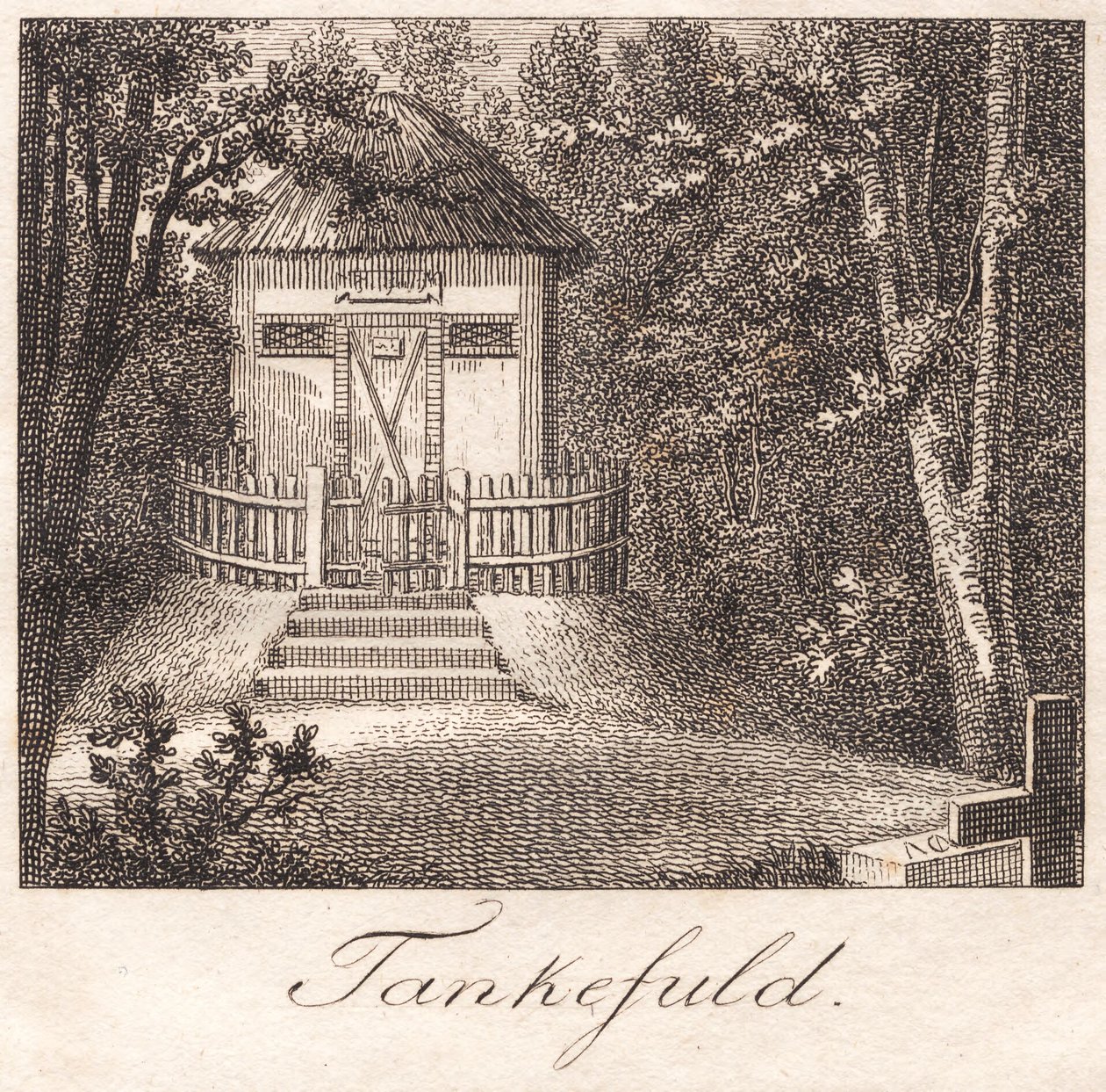 El jardín de Sanderumgaard de J.F. Clemens