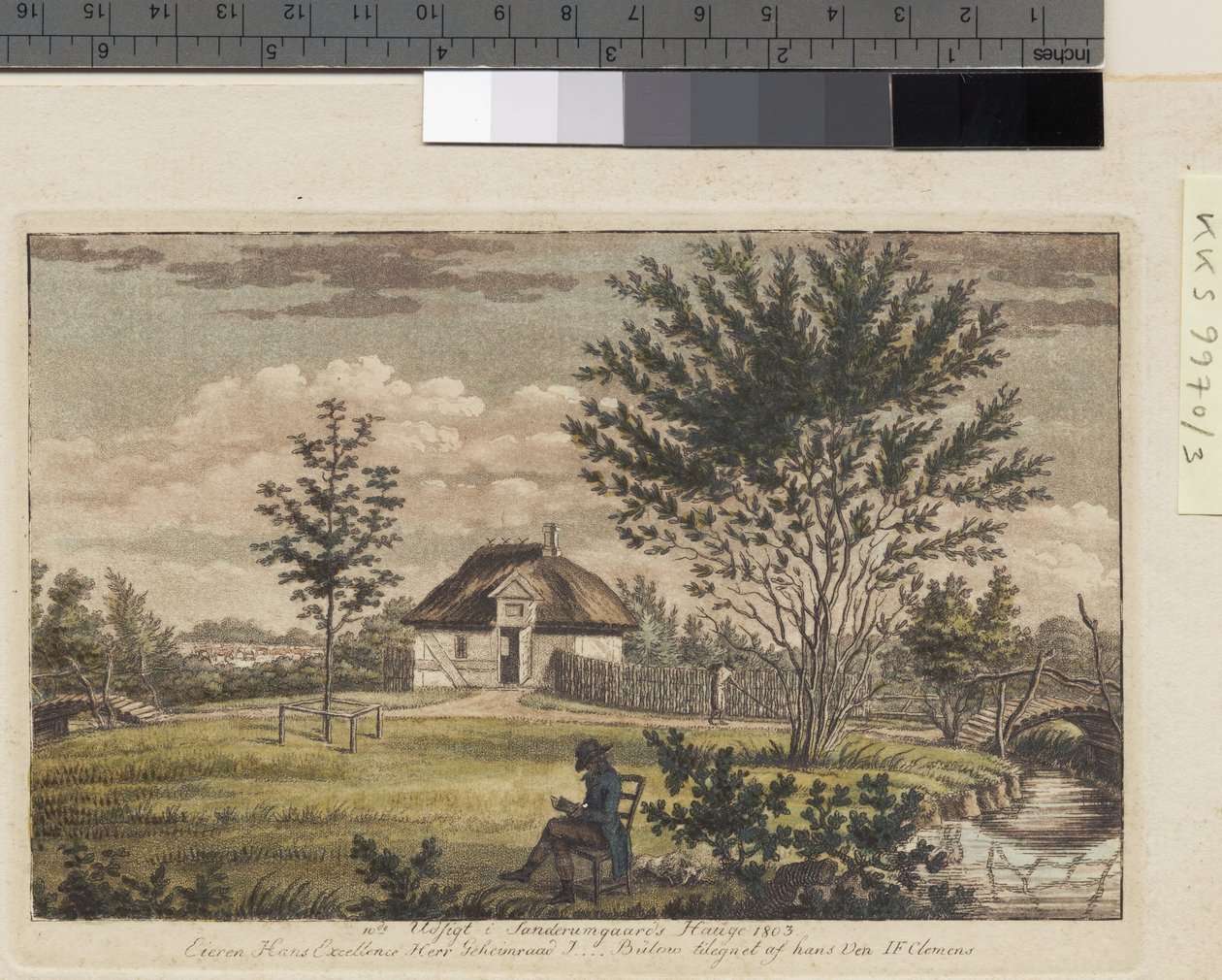 Jardín de Sanderumgaard 4 de J.F. Clemens