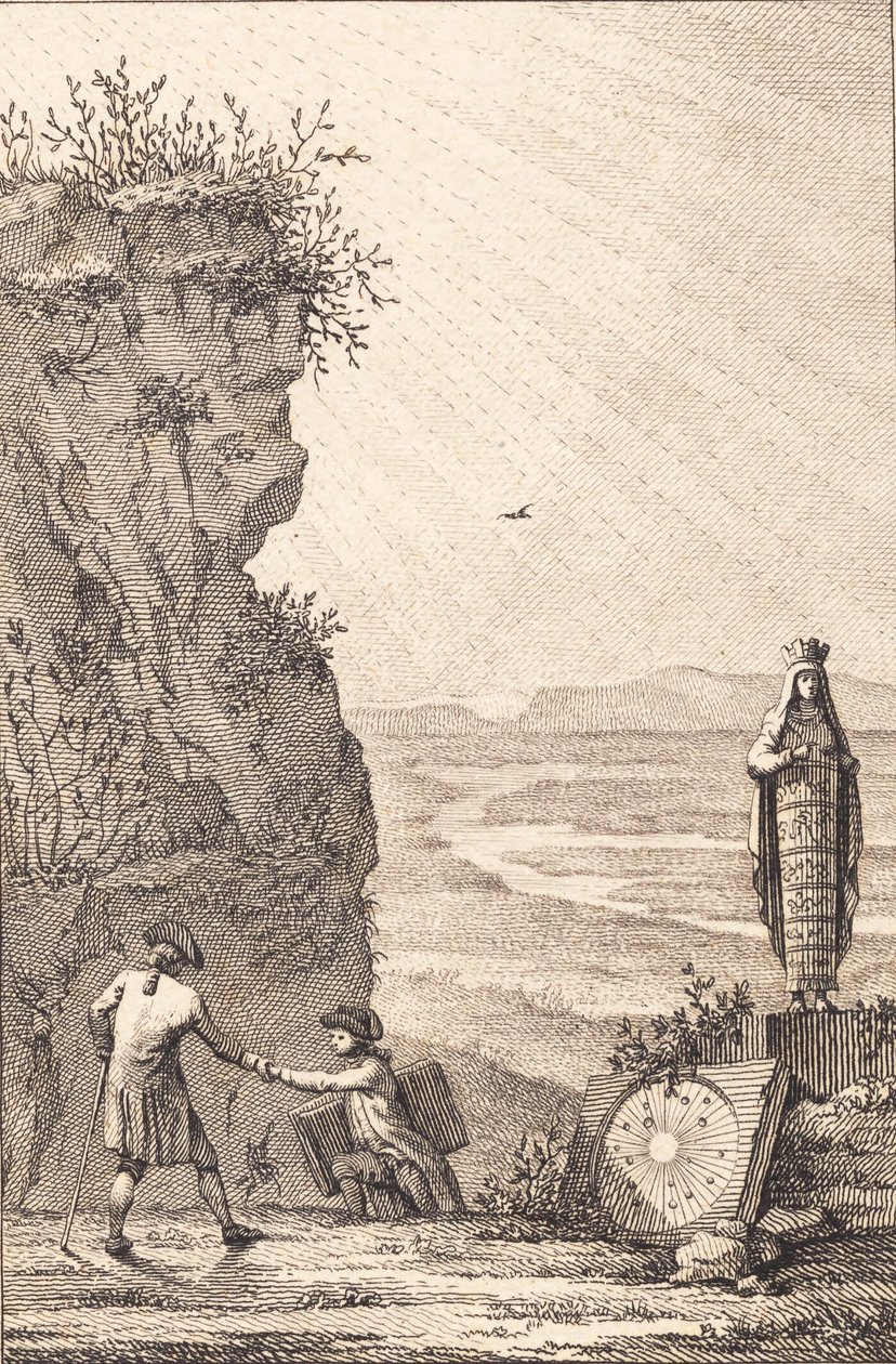 Título de cobre para Olavides de J.F. Clemens
