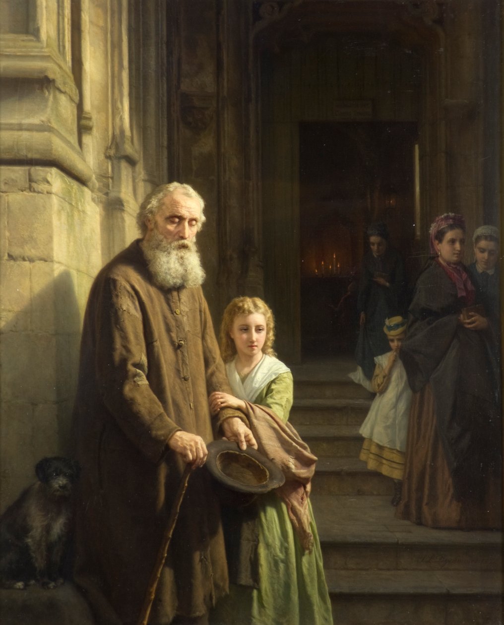 El mendigo ciego de J.L.  Dyckmans
