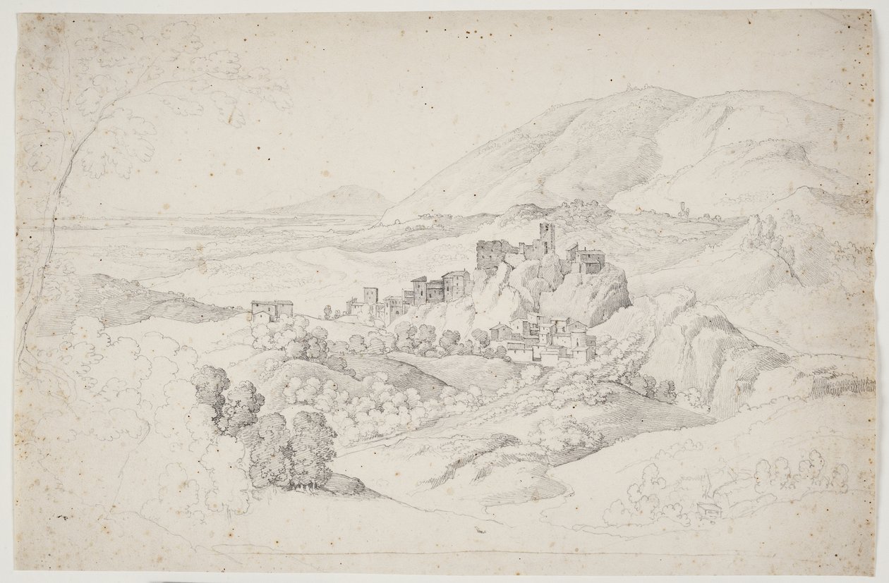 Olevano Romano. Montañas Sabinas de J.L. Lund