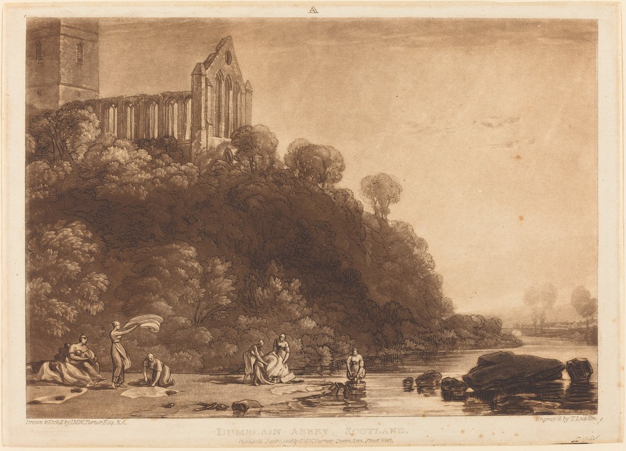 Abadía de Dumblain de Joseph Mallord William Turner