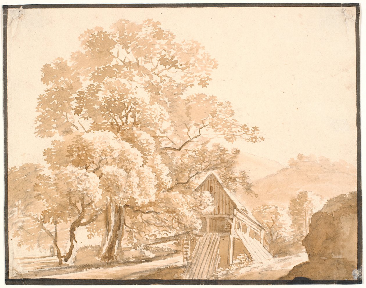 Un molino en Lausana de J.P. Møller
