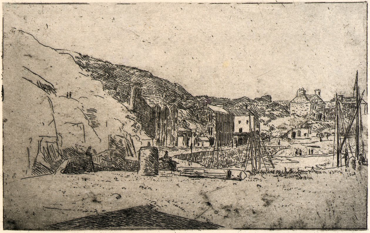 Puerto--Isla de Man de J. Alden Weir