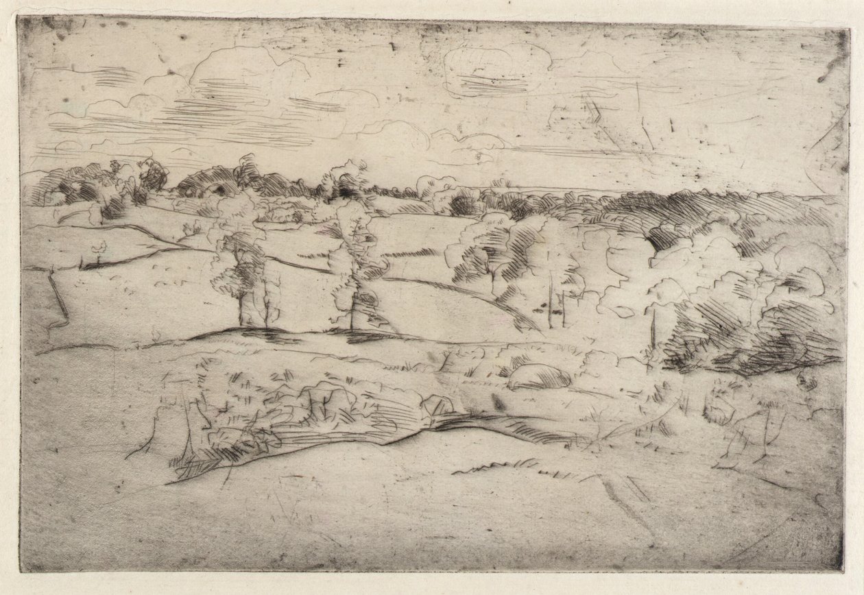 Paisaje de J. Alden Weir