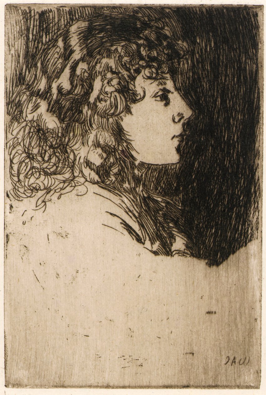 Cabecita de J. Alden Weir