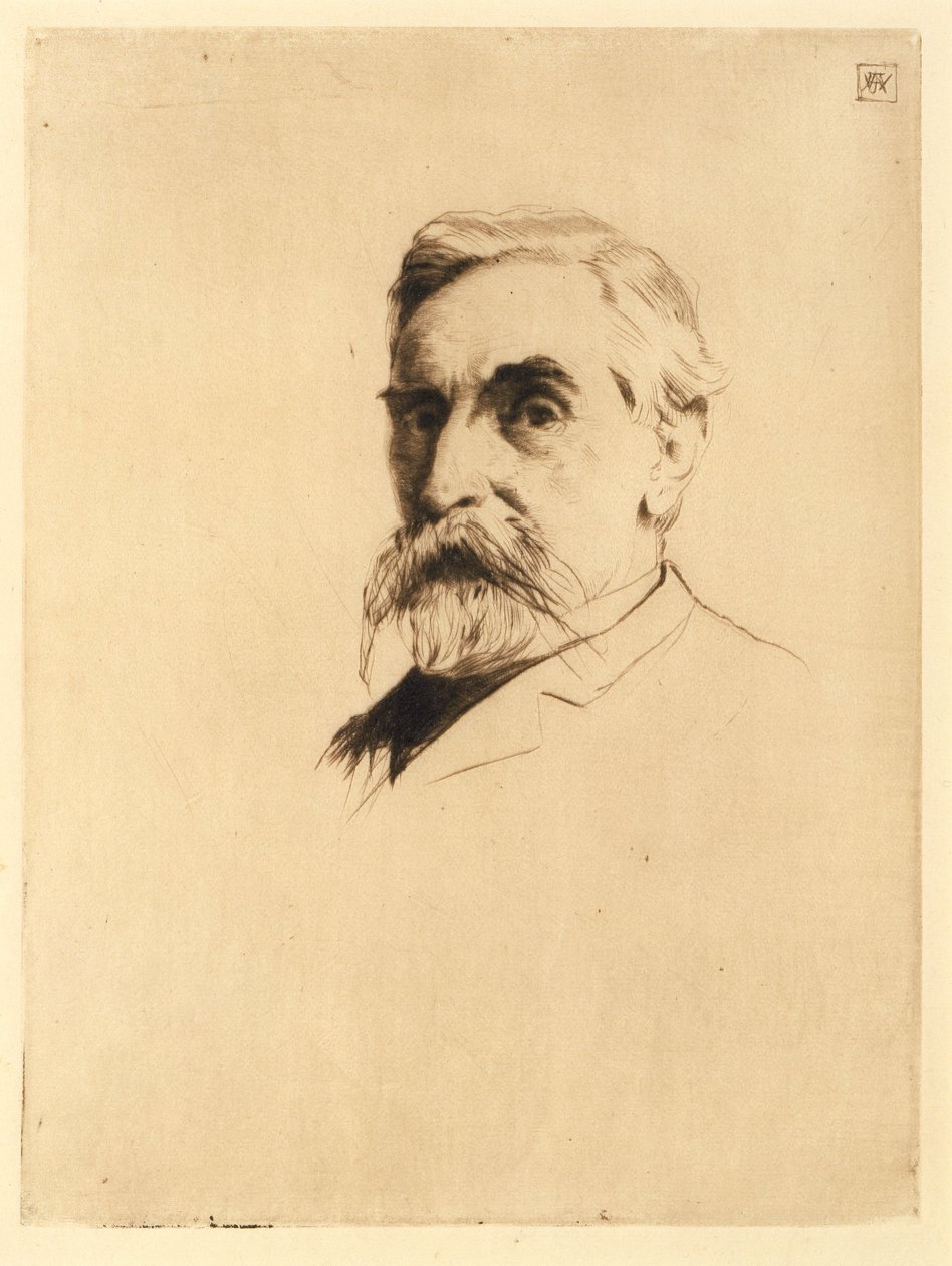 Retrato de Robert Weir de J. Alden Weir