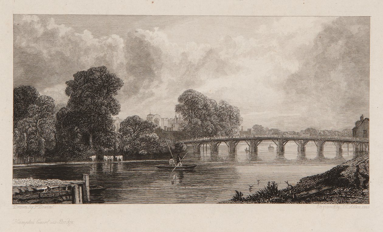 Puente de Hampton Court de J. C. Allen