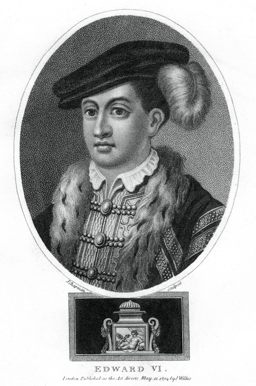 Eduardo VI, Rey de Inglaterra, 1804 de J. Chapman