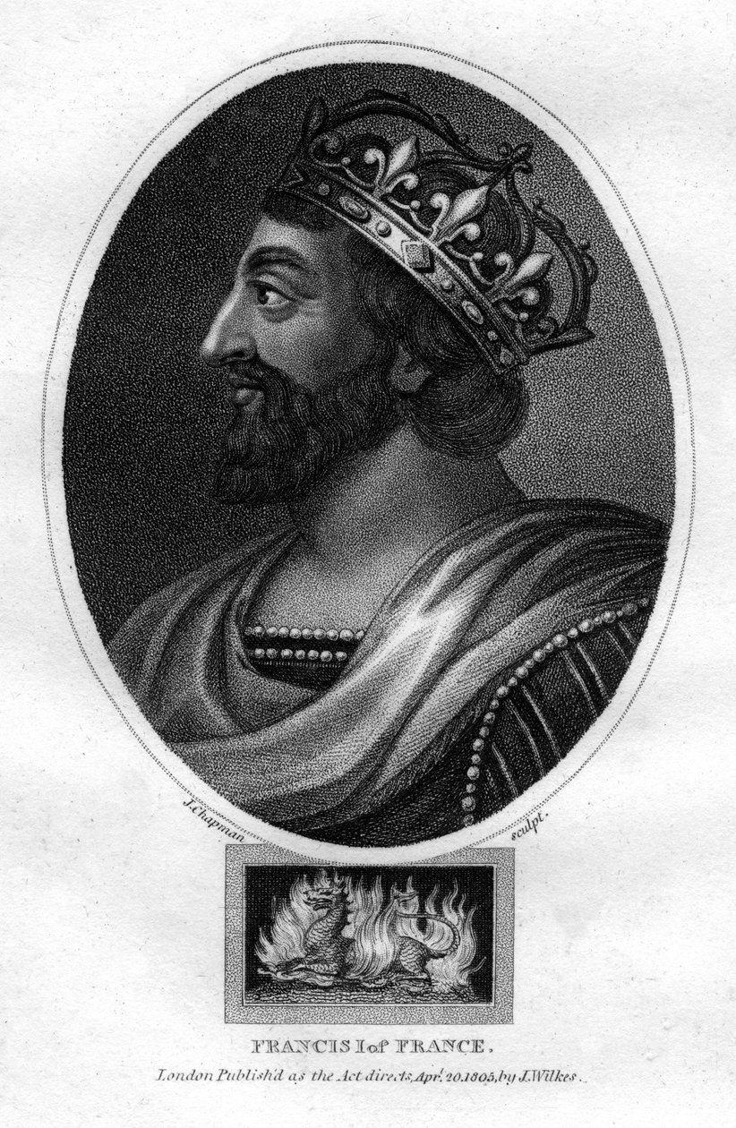 Francisco I, Rey de Francia, 1805 de J. Chapman