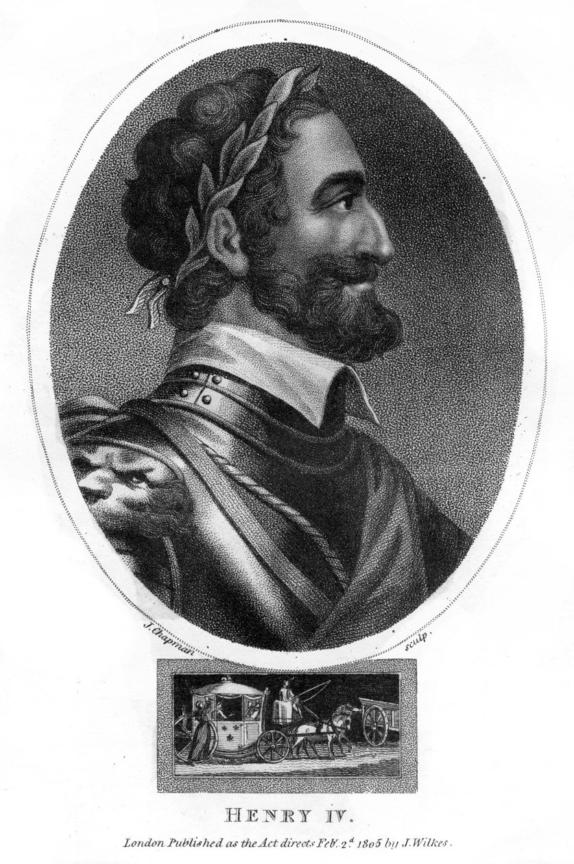 Enrique IV, Rey de Francia, 1805 de J. Chapman