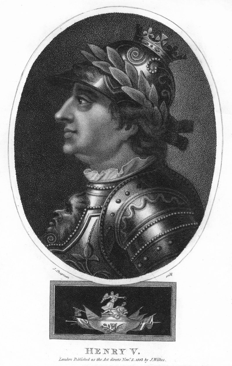 Enrique V, Rey de Inglaterra, 1803 de J. Chapman
