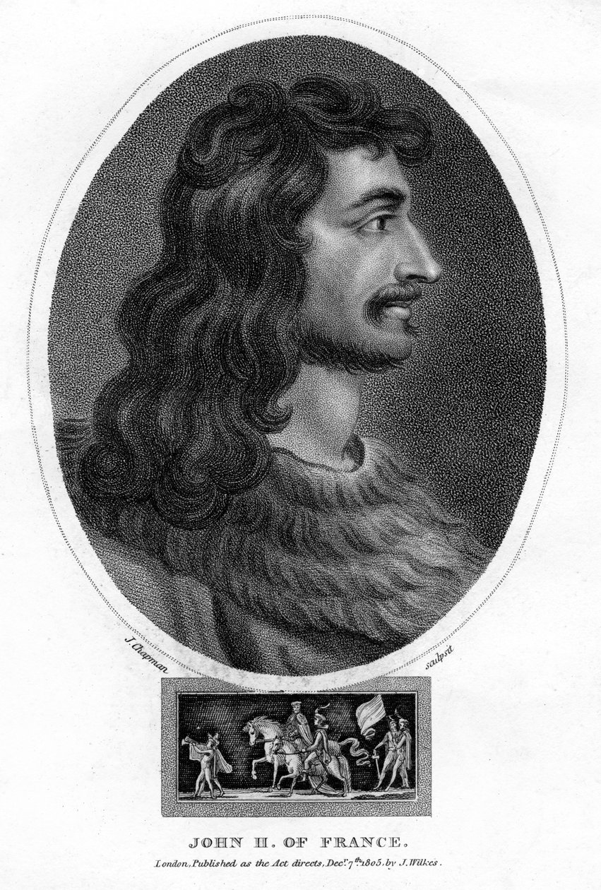 Juan II, Rey de Francia, 1805 de J. Chapman