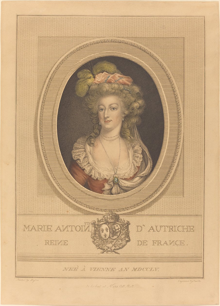 María Antonieta de J. Curtis after Joseph Boze
