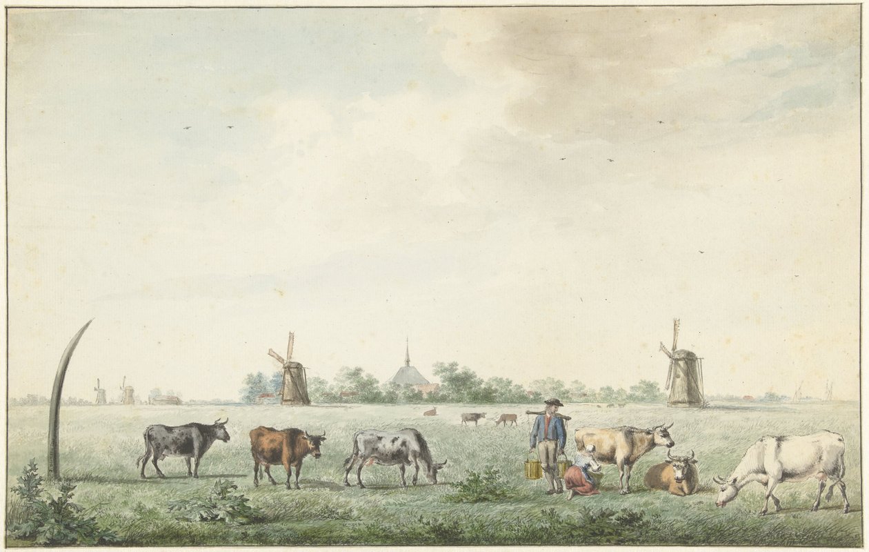 El pueblo de Amstelveen de J. Dirksen