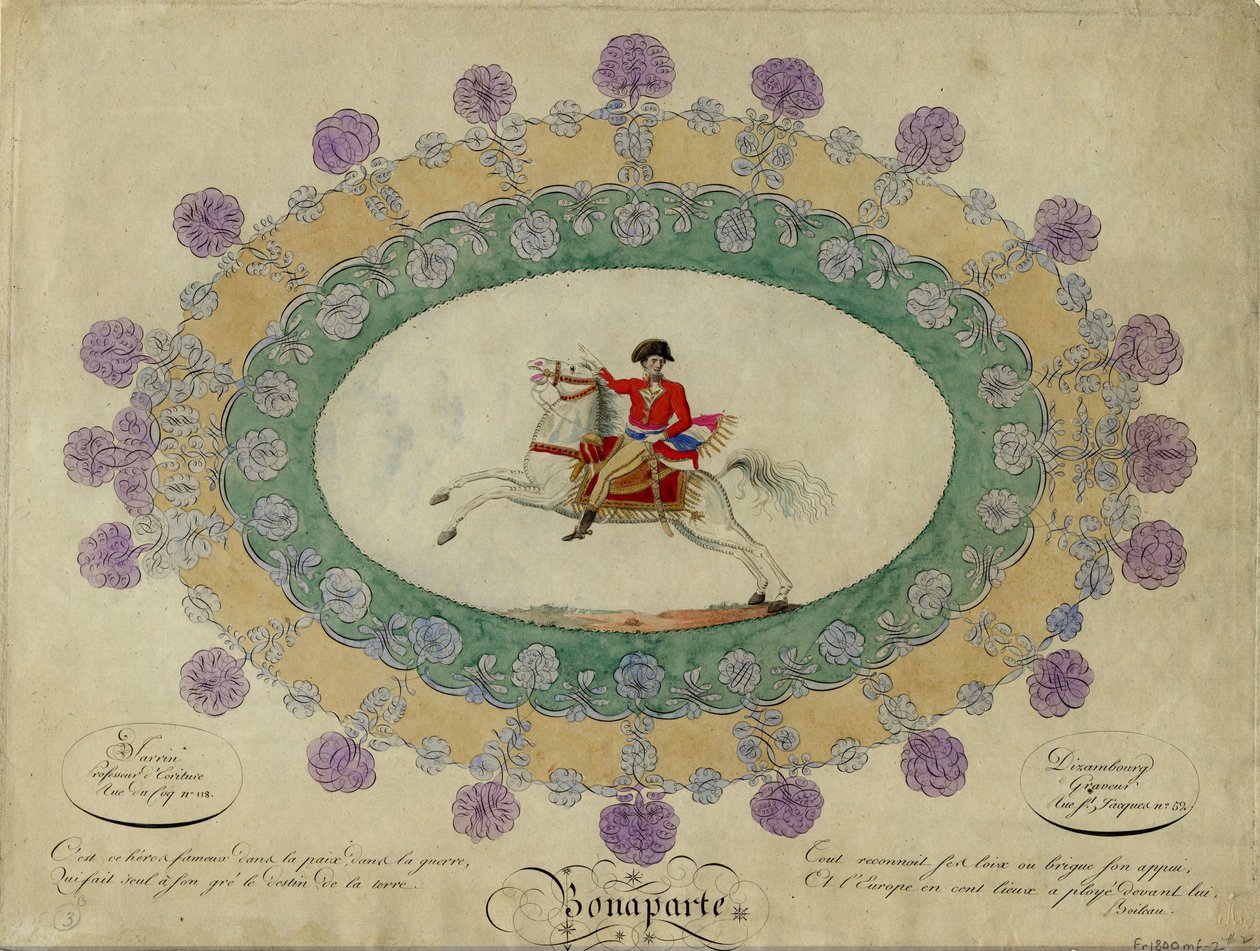 Napoleón Bonaparte, c. 1800 de J. Dizambourg