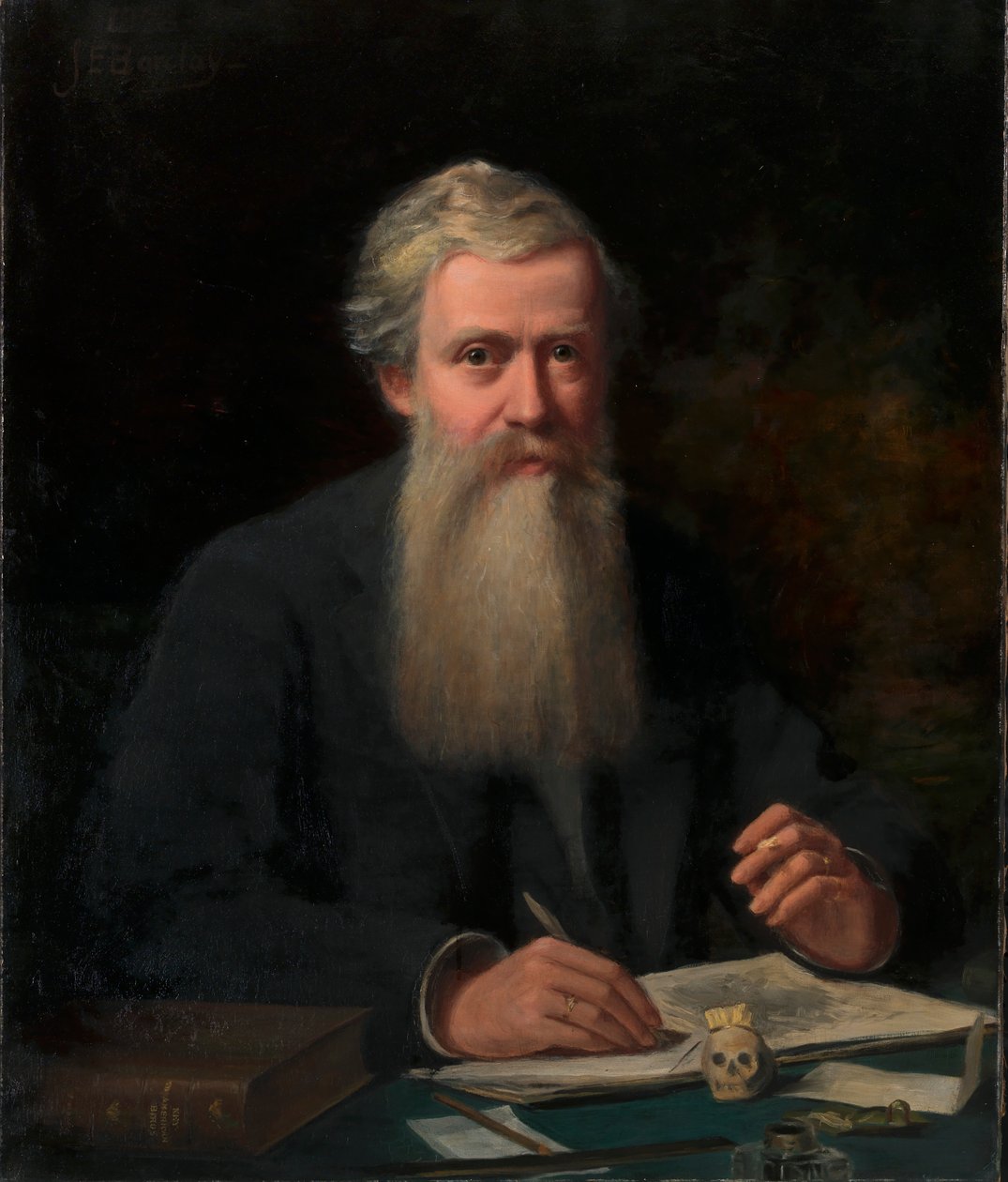 Retrato de Elliot Coues, 1898 de J. Edward Barclay