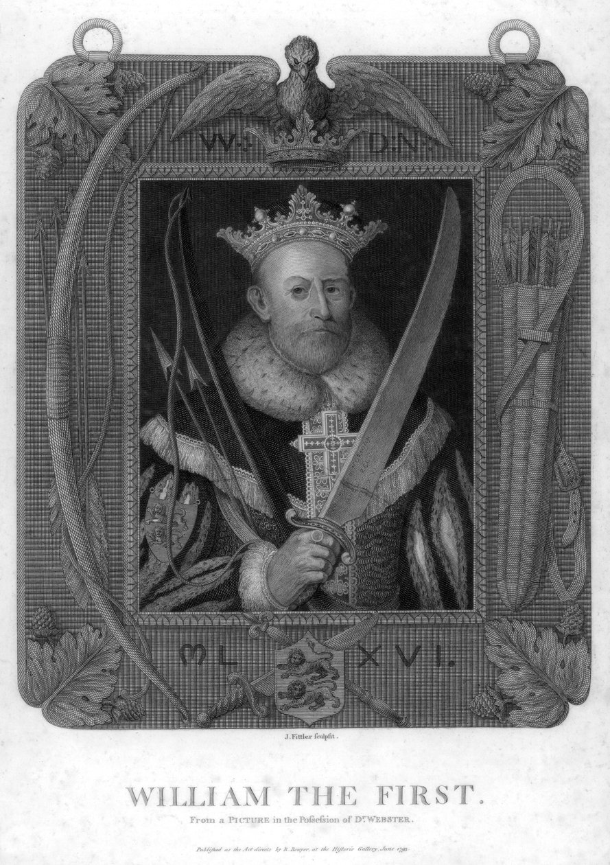 Guillermo I, Rey de Inglaterra, 1793 de J. Fittler