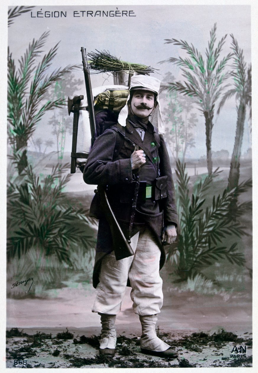 Legionario de la Legión Extranjera Francesa de J. Geiser
