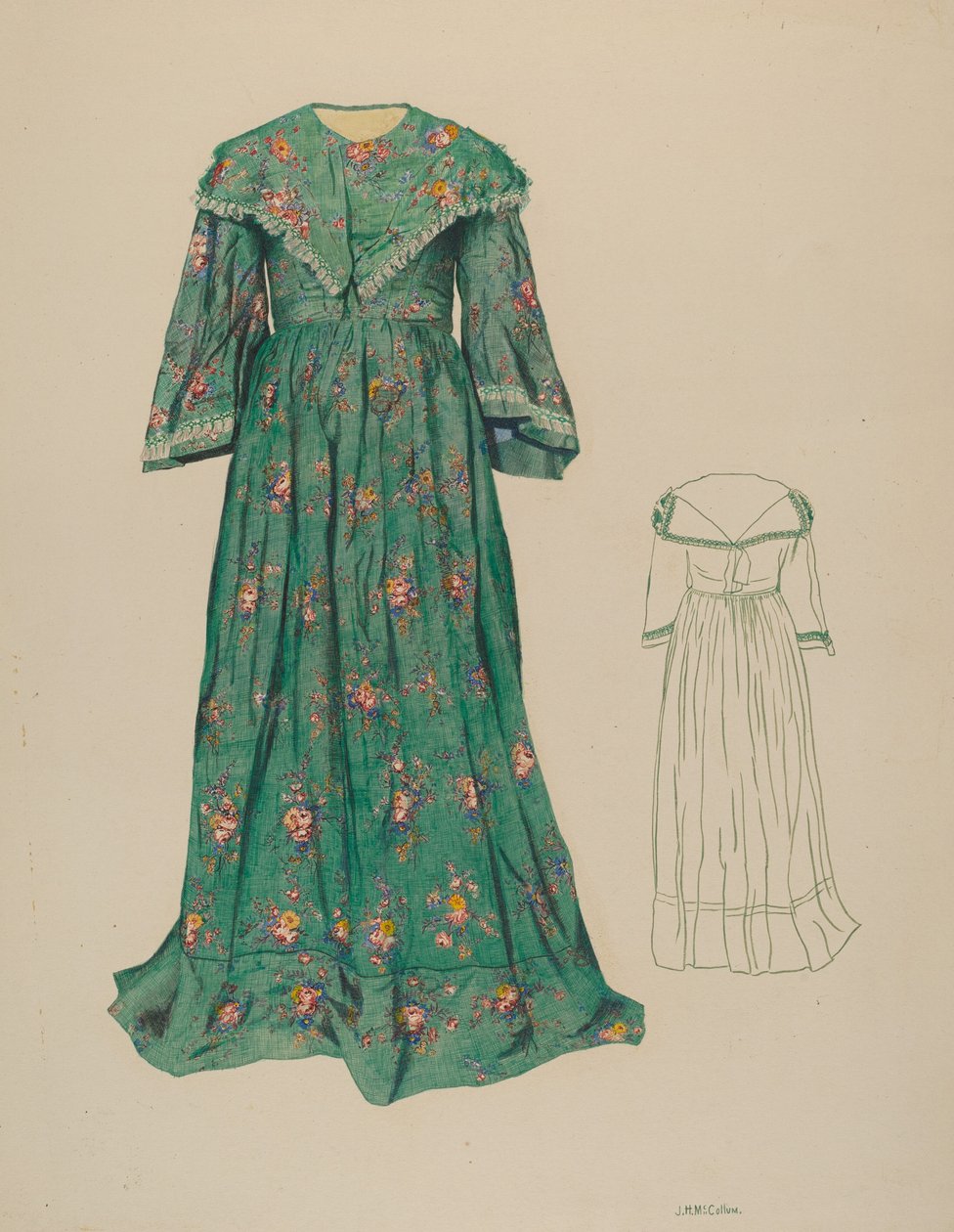 Vestido de J. Herman McCollum