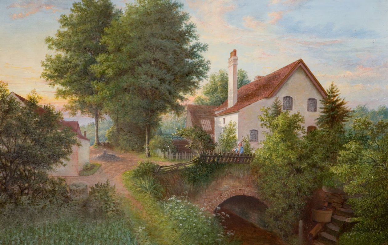 Molino de Spinner, Bournbrook, 1875 de J. Jolly