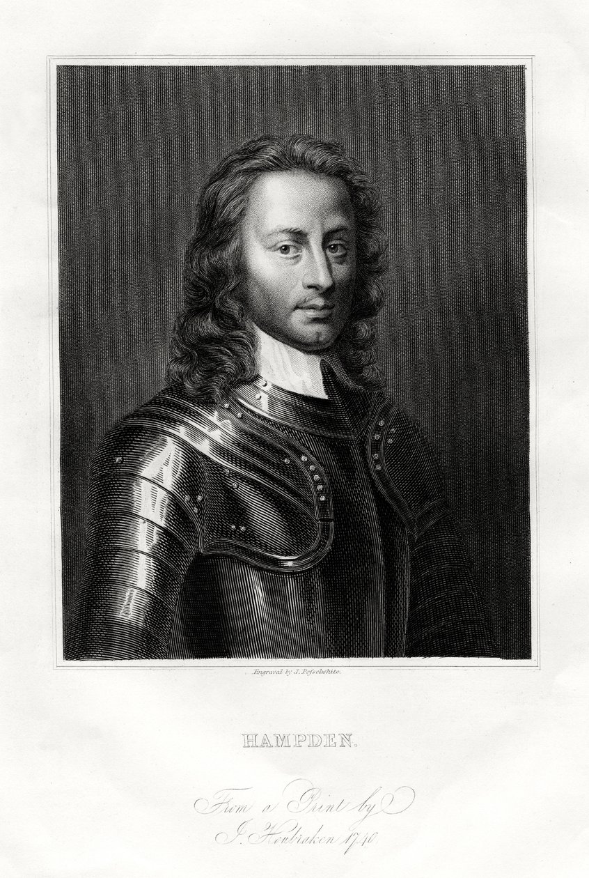 John Hampden Esquire, siglo XIX de J. Posselwhite