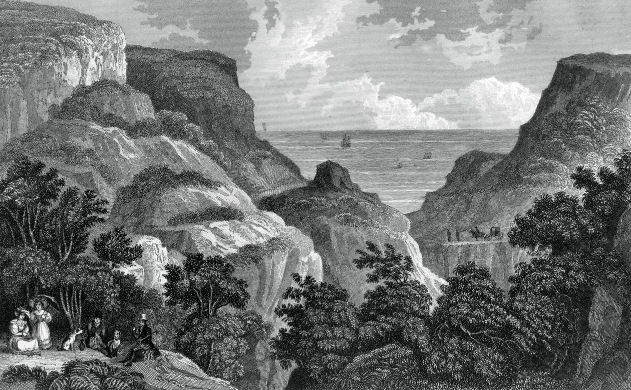 Danes Dyke, siglo XIX de J. Rogers