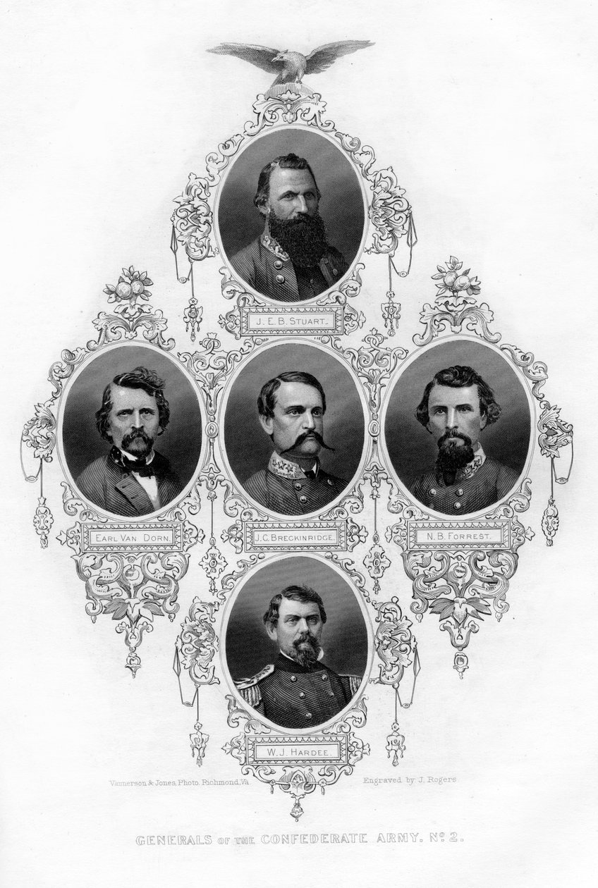 Generales del Ejército Confederado, 1862-1867 de J. Rogers