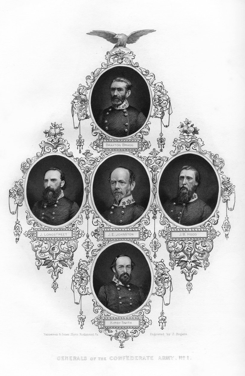 Generales del Ejército Confederado, 1862-1867 de J. Rogers