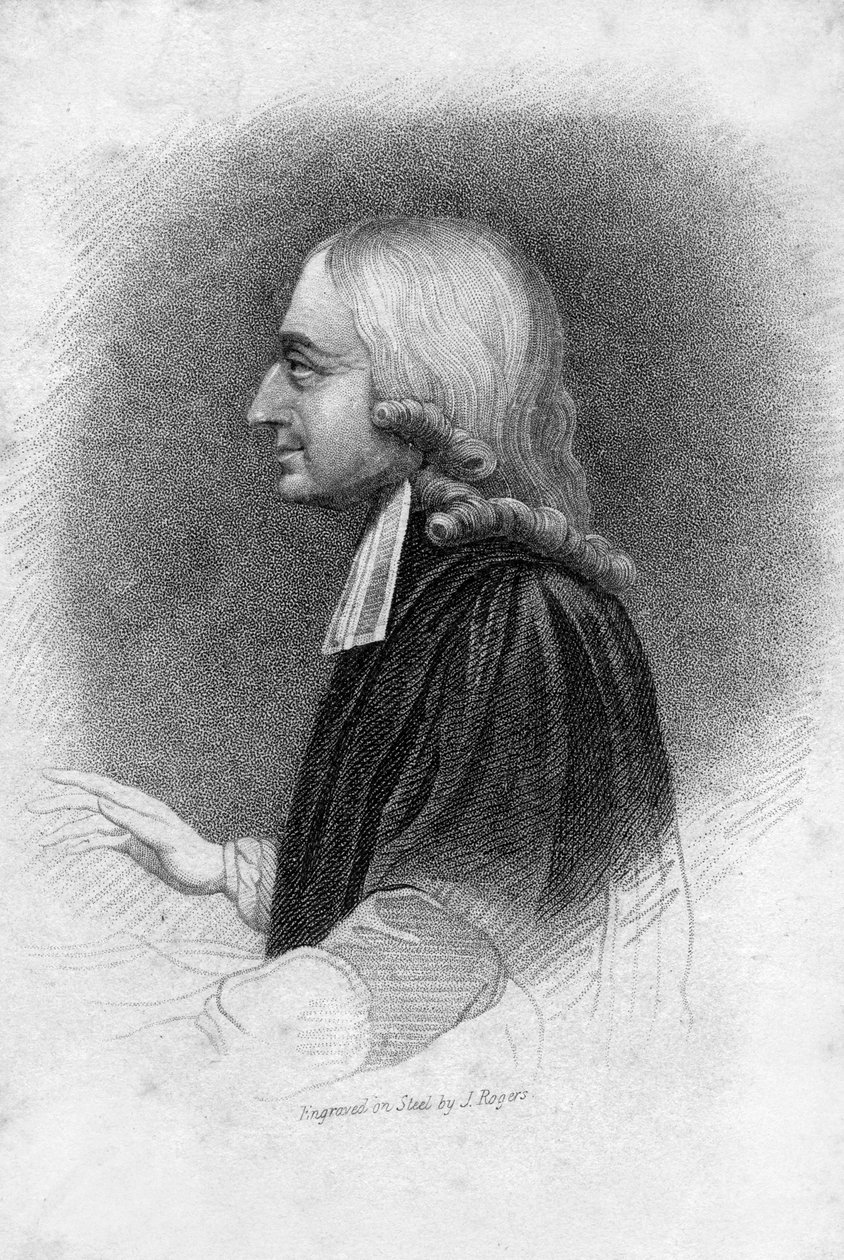 John Wesley, líder metodista, siglo XIX de J. Rogers