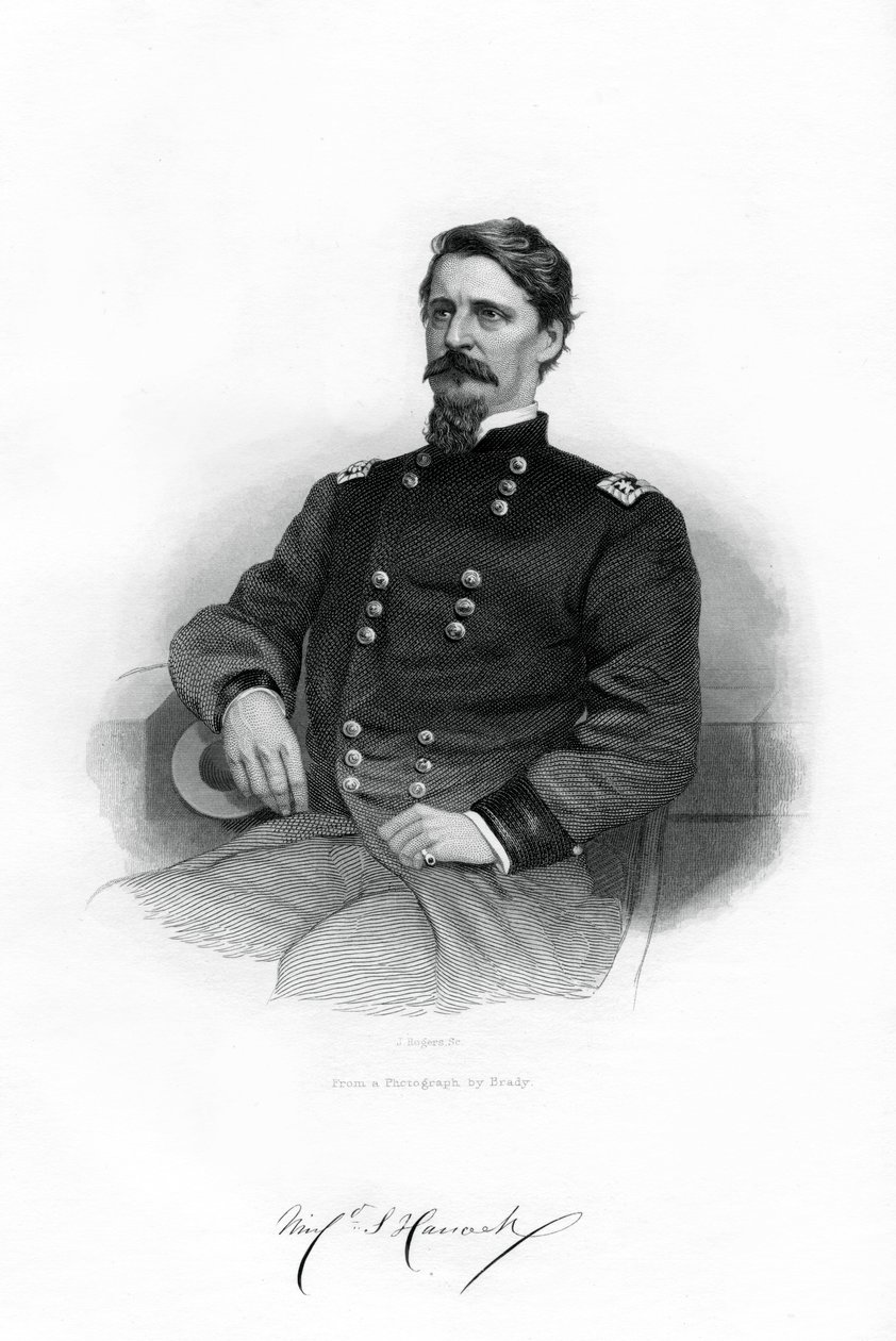 Winfield Scott Hancock, general de la Unión, 1862-1867 de J. Rogers